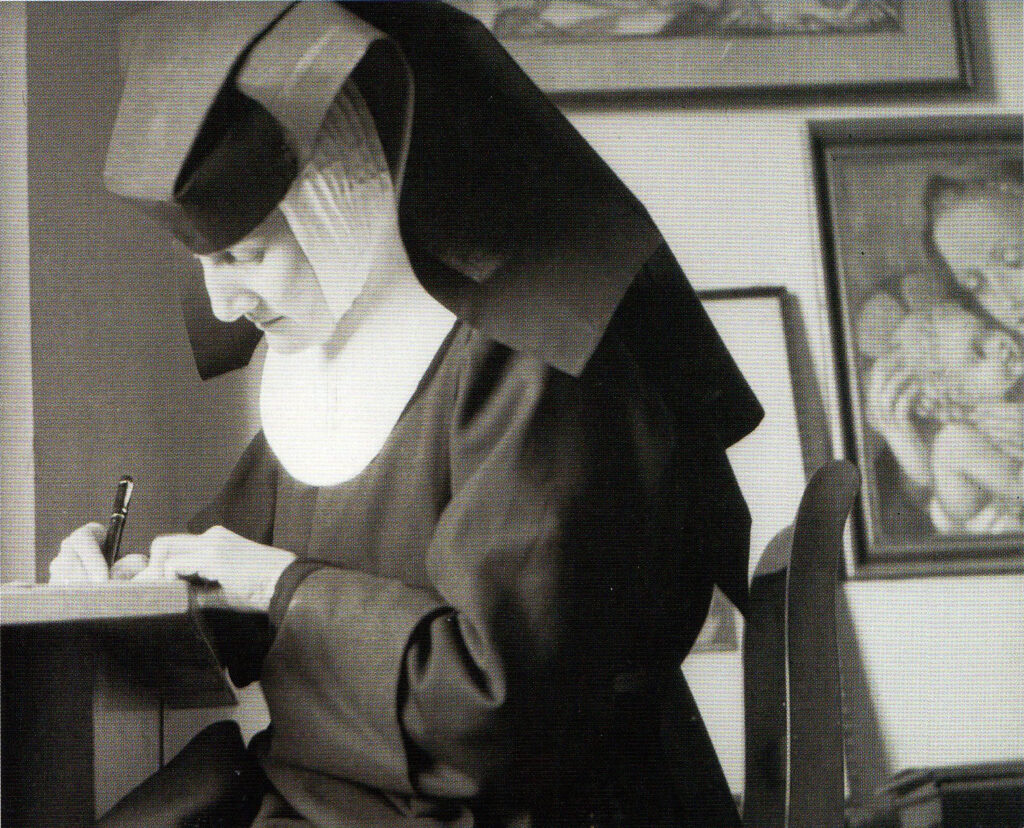 Sister Hummel in her last photograph in 1944